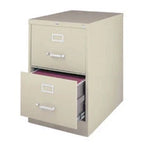 Classeur vertical commercial Hirsh à 2 tiroirs pour documents grand format