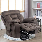 Fauteuil inclinable électrique releveur de massage chauffant
