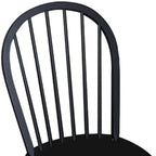 Chaise de salle à manger à dossier fuseau Windsor en bois massif International Concepts