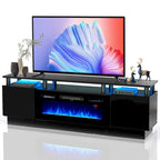 Meuble TV cheminée de 70 po avec foyer électrique de 36 po