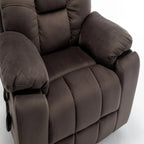 Fauteuil inclinable électrique releveur de massage chauffant