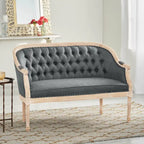 Causeuse rembourrée touffetée Faye par