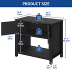 Meuble de support pour aquarium de 150-190 litres avec prises de courant