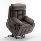 Fauteuil inclinable électrique releveur de massage chauffant