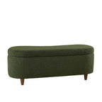 Banc de rangement rabattable INK+IVY Bailey Taupe Boucle