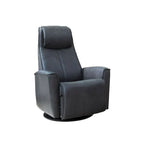 Fauteuil inclinable pivotant en cuir Fjords Urban