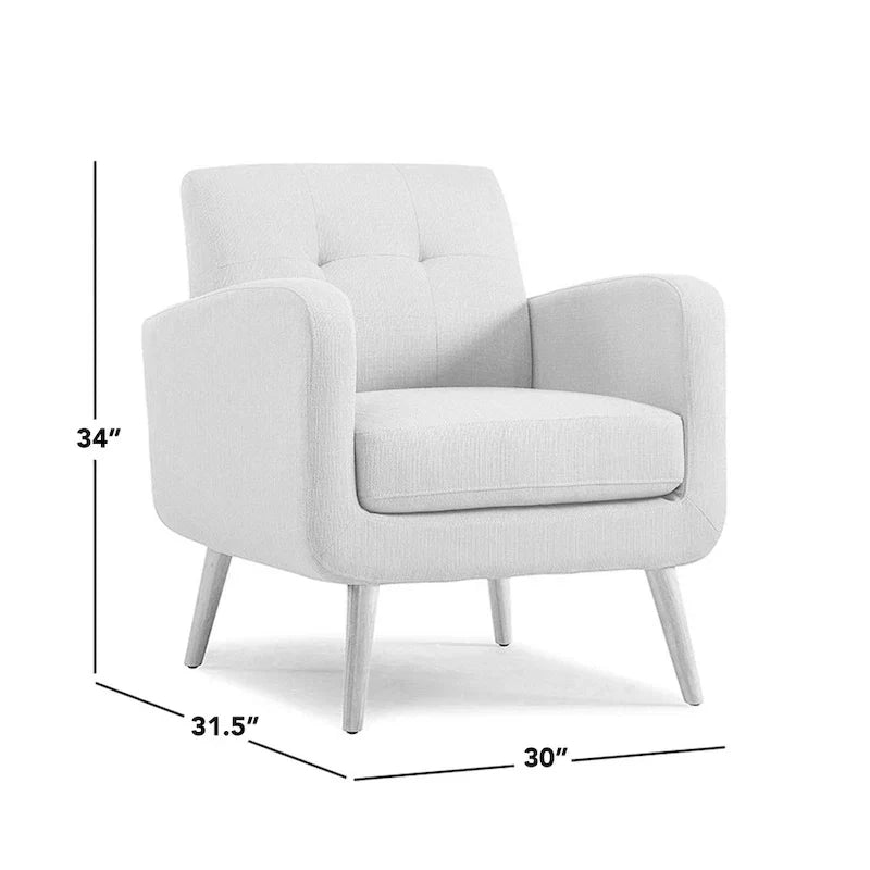 Fauteuil d'appoint mi-siècle jaune moutarde Carson Carrington Keflavik