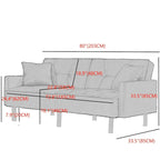 80 Canapé-lit futon convertible