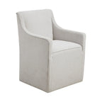 Chaise de salle à manger Charlotte avec roulettes