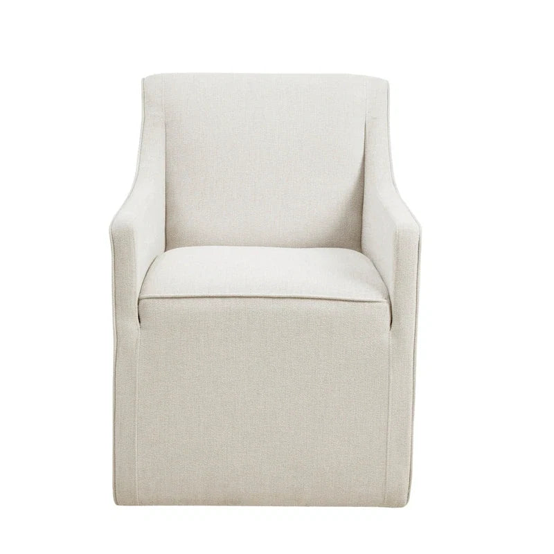 Chaise de salle à manger Charlotte avec roulettes