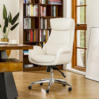 Chaise de bureau en similicuir - Pivotante - Plusieurs coloris