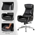Chaise de bureau en similicuir - Pivotante - Plusieurs coloris