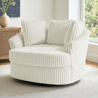 Fauteuil baquet pivotant déhoussable à bras encastrés DREAMSIDEA